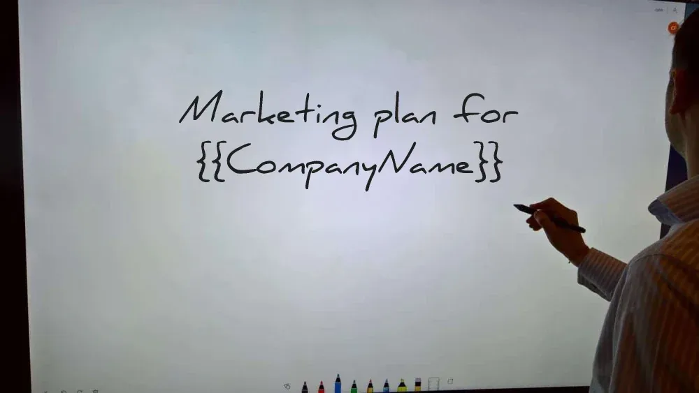 personalized whiteboard
